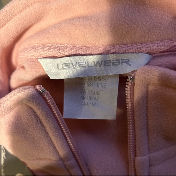 NWT Level Wear Descent Fleece Zip Vest - Picture 6 of 6